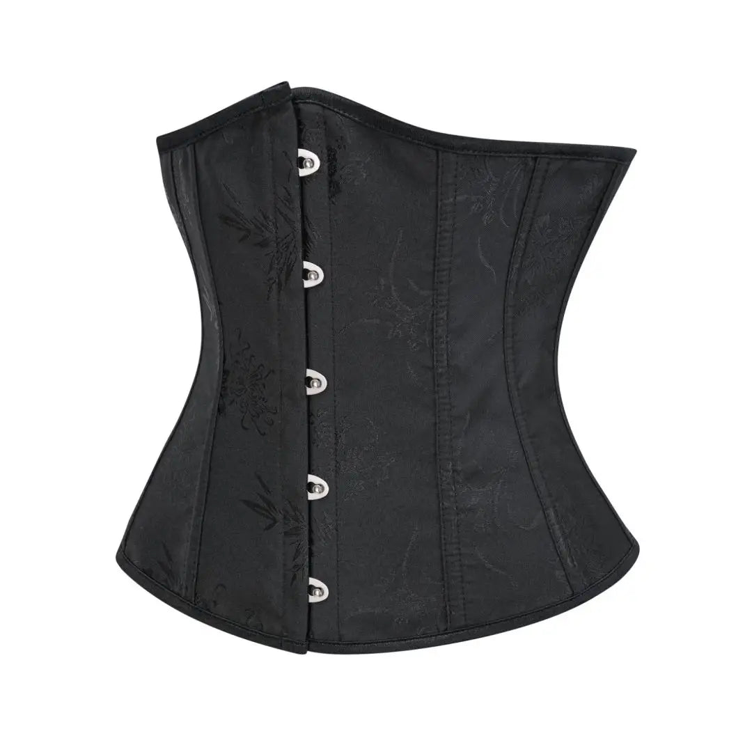 Sky Blue Jacquard Steampunk Underbust Corset Shapewear Women Tummy Control Waist Trainer Sexy Bustiers & Corsets Gothic Clothing