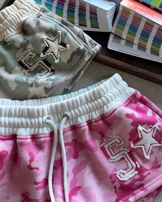 New Y2k Summer Strapless Top Suit Women Hip Hop Fashion Camouflage Embroidered Sexy Slim Strapless Top Gothic Punk Streetwear