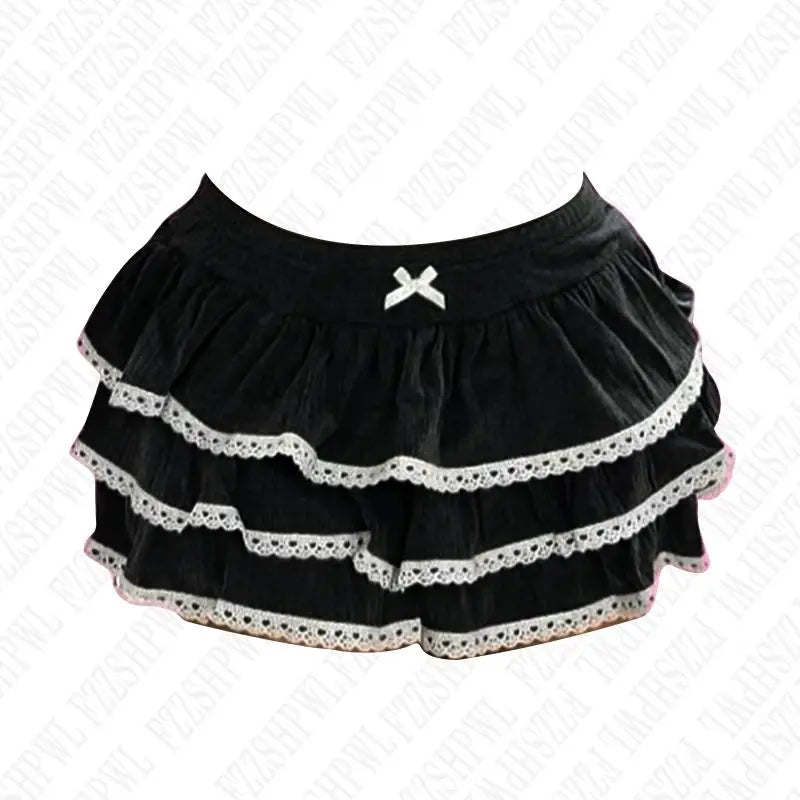 Y2k Women Harajuku Aesthetic 2000s Fairy Short Skirts Hip Hop Graphic Gothic Vintage Punk Mini Skirts Streetwear EMO Girl Retro