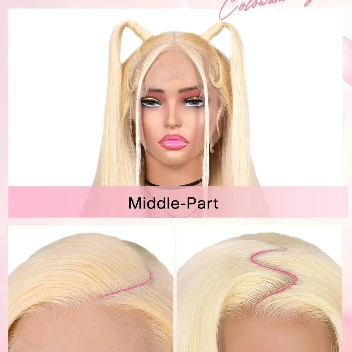 30Inch 13x6 Lace Front Human Hair 200 Density  613 Blonde Straight Lace Front Wig Human Hair Pre Plucked Blonde Wigs For Women