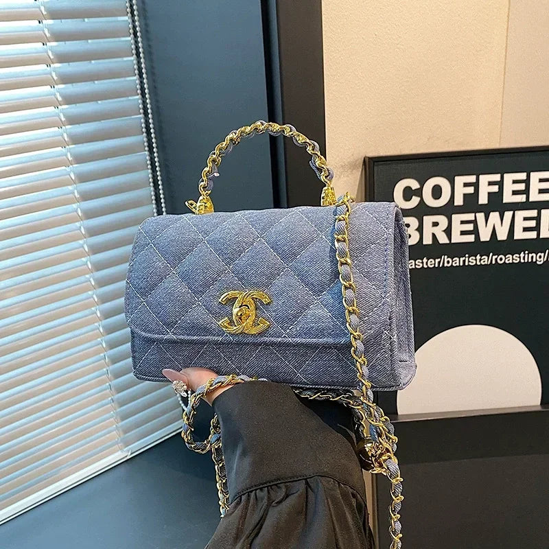 2025 New! Ladies Premium Rhombus Shoulder Bag | Exquisite quality | Adjustable Chain Crossbody | High-End Fashion