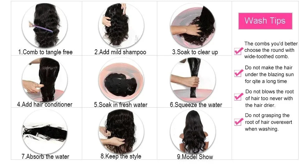Purple Wig 5x5 Closure 180 Density Body Wave Human Hair Wig For Women Transparent 13x4 13x6 Lace Frontal Wigs Pre Plucked