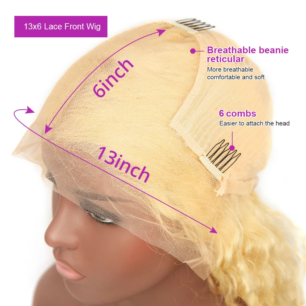 613 silver gray colored curl Wig 13x6 transparent Lace Front Body wave Wig 100% Brazilian Human Hair length lace Wig of Wowen