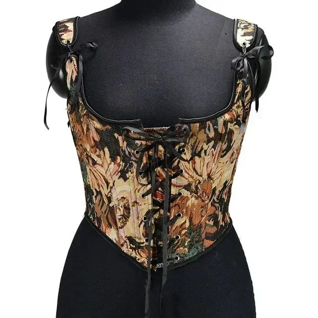 Sexy Lolita Corset Shaper Ladies Slimming Bandage Corsets Underbust Bustier Top Women Lingerie Elegant Streetwear Clothes Blusas