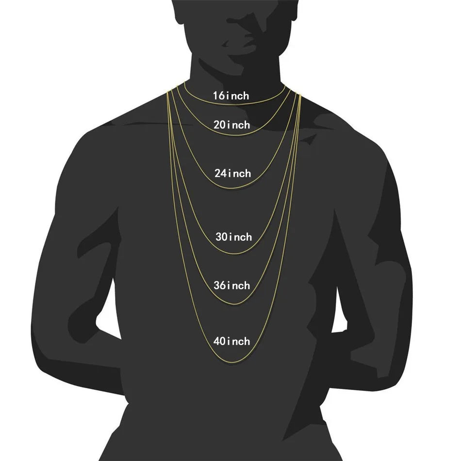 HNSP 12MM Tennis Chain Necklace Bracelet For Men Women Neck Hip Hop Jewelry Accessories