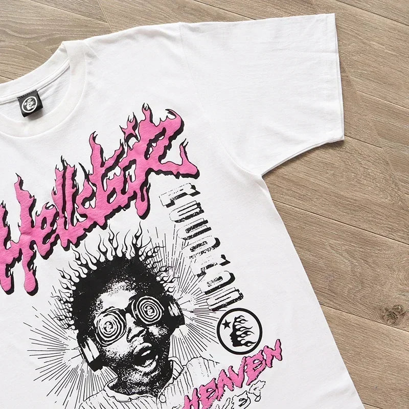 HS Like Heaven Tee ins. Same European and American fashion short-sleeved T-shirt