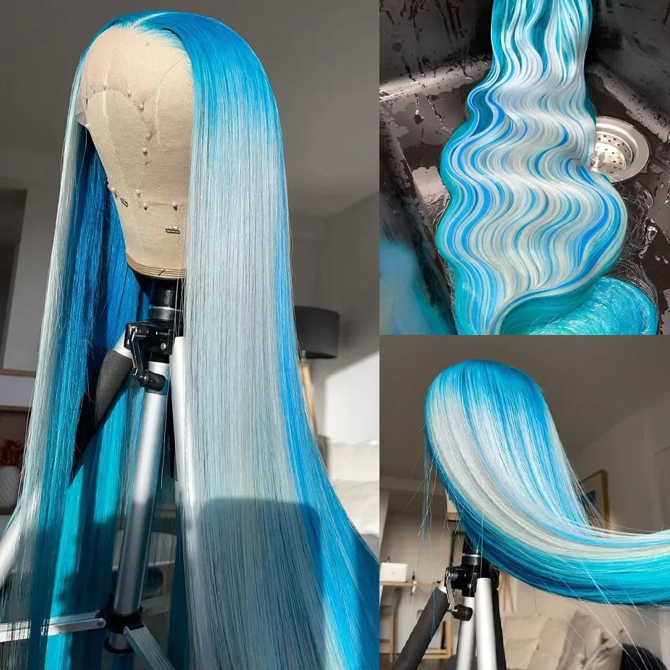 250 Density 613 Honey Blonde Color Straight 13x6 Lace Front Human Hair Wigs For Women 13x6 Transparent Frontal Wig