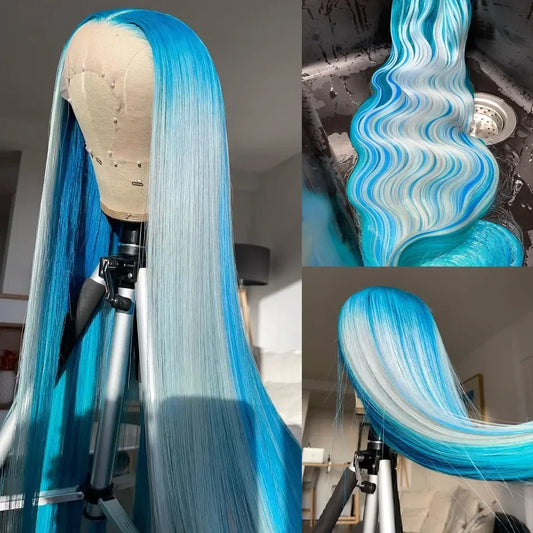 250 Density 613 Honey Blonde Color Straight 13x6 Lace Front Human Hair Wigs For Women 13x6 Transparent Frontal Wig