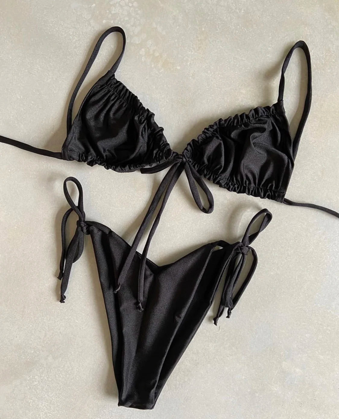 RUOTONGSEPT Low Waist Bikinis 2022 Triangle Swimwear Female Swimsuit Women Print Bikini set two-Piece Suit Push Up Bathing Suit