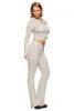 2025 Women's Autumn Hooded Long Sleeve 2 Piece Set New Stylish Design Gia Ladies Comfortable Fit Elasticity Casual Wear Quick