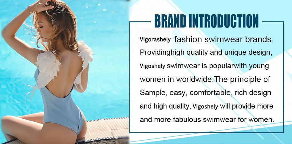 Vigoshely 2025 Sexy Push Up Swimwear Women Retro One Piece Swimsuit Female High Waist Belt Monokini Hollowed Bathing Suit Swim