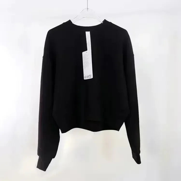 Women New Gym Seamless Long Sleeve Sports T-shirt Fitness Yoga Top Sportswear