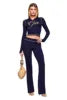 2025 Women's Autumn Hooded Long Sleeve 2 Piece Set New Stylish Design Gia Ladies Comfortable Fit Elasticity Casual Wear Quick