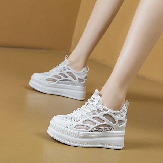 Women's Breathable Mesh Platform Shoes