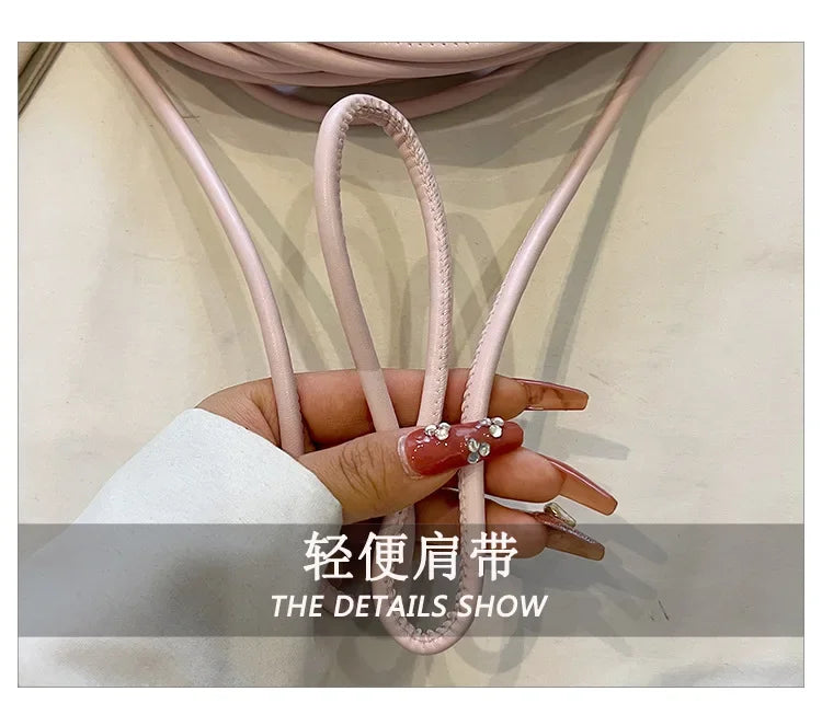 2025 Trendy! Women's Multicolored Woven Knot Handbag - Stylish Crossbody/Top Handle Bag | High-End Texture for Streetwear