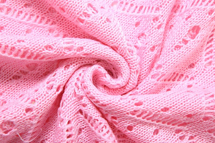 Weird Puss Beach Crochet Women Summer 2 Piece Set Applique Halter Bandage Camisole+Maxi Skirts Sexy Matching Vacation Clubwear