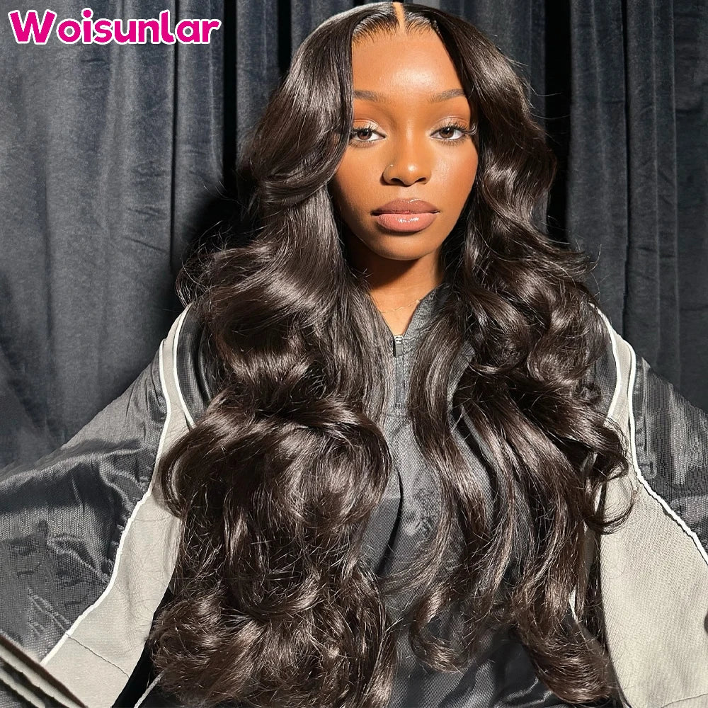 36 inches Green lace Front Human Hair Wigs Pre plucked body wave 200% For women 13x6 13x4 Transparent Lace Human hair wigs 100%