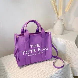 The Style That All Sweet Girls Like Dopamine Core! 2025 Neon Tote - 3D Patch Decor, Commuter/Shoulder Versatility