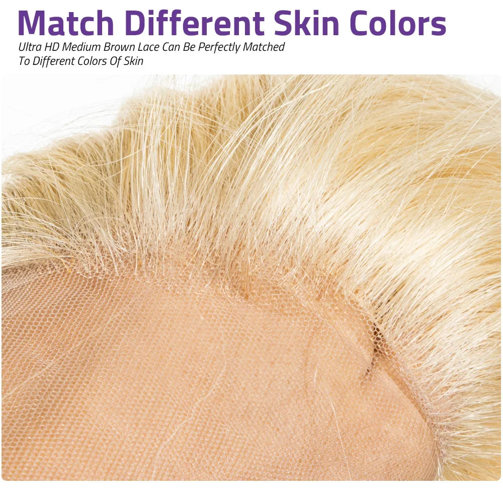 613 Blonde Body Wave 13x6 HD Lace Frontal 100 Human Hair Wigs 30 36 Inch Honey Colored Lace Closure Front Wig for Black Women