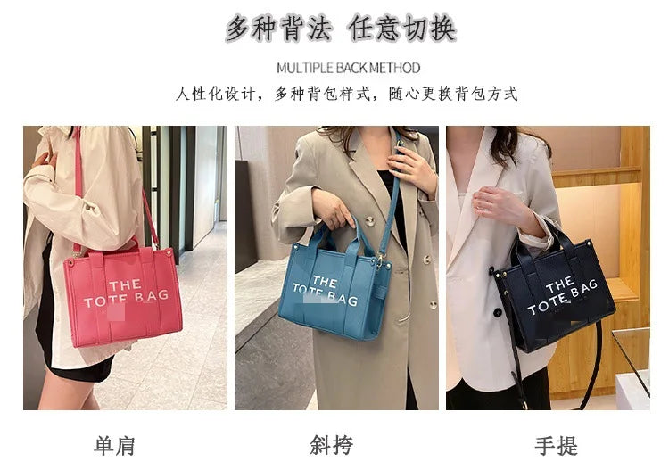 The Style That All Sweet Girls Like Dopamine Core! 2025 Neon Tote - 3D Patch Decor, Commuter/Shoulder Versatility