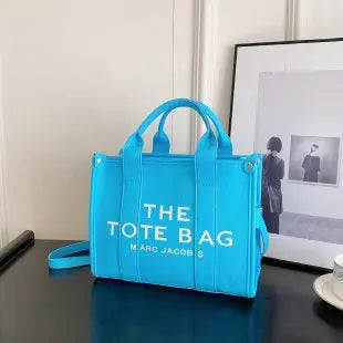 The Style That All Sweet Girls Like Dopamine Core! 2025 Neon Tote - 3D Patch Decor, Commuter/Shoulder Versatility