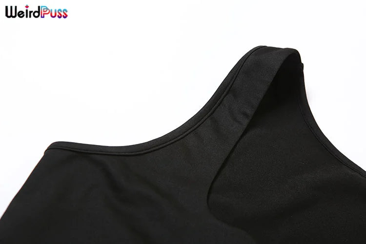 Hollow Sleeveless Split Maxi Bodycon Dress — Women's