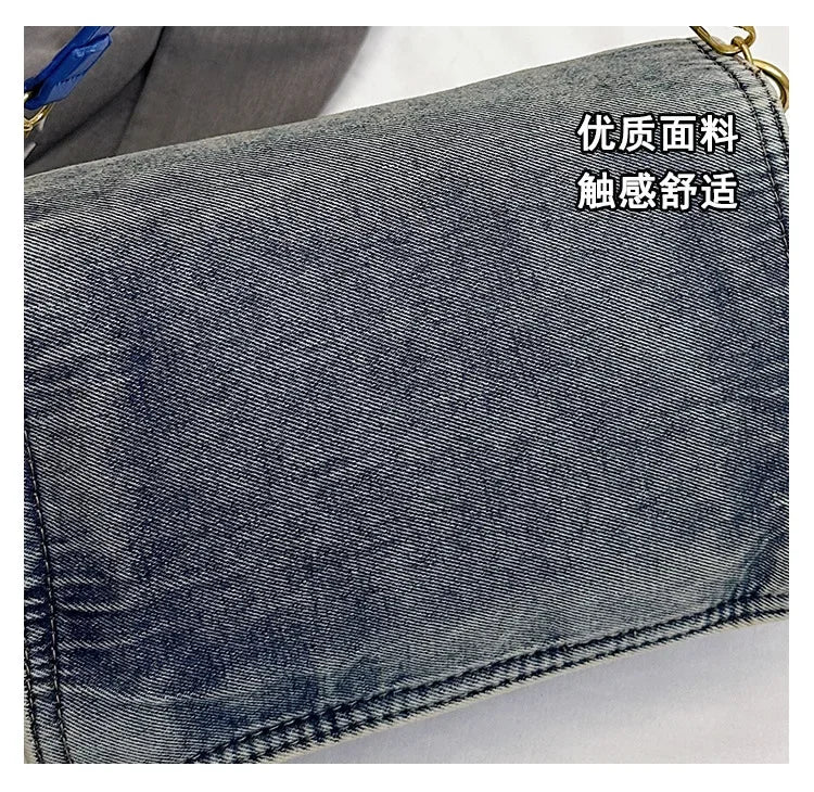 2025 High-Value Retro Women's Canvas Underarm Bag – Trendy Shoulder/Crossbody, Versatile Sophisticated Backpack