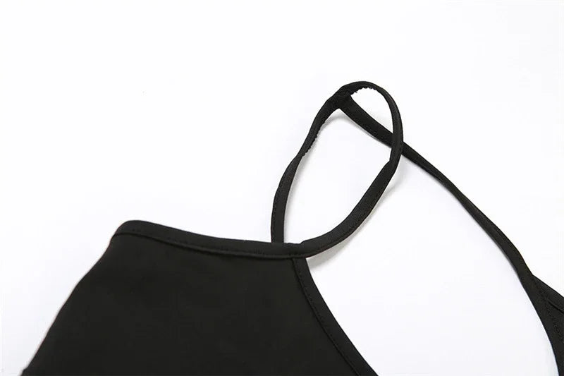 Sexy Sleeveless Cut Out Bodysuits For Women Summer Beach Holiday Tops One Piece High Rise Bodysuit Rompers Clothes Swimsuit
