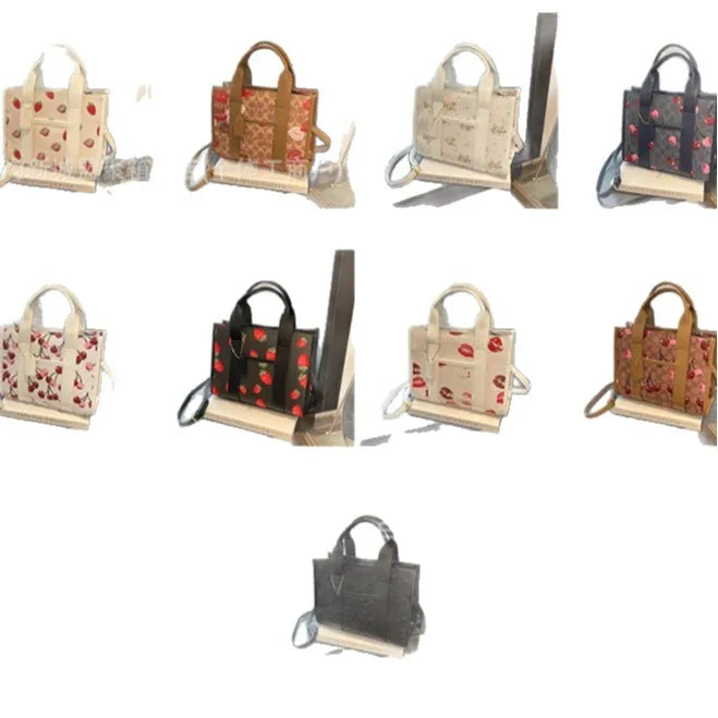 2025 New! Large Capacity Tote Bag - Simple Stylish, Cute Korean Style, Trendy Printed