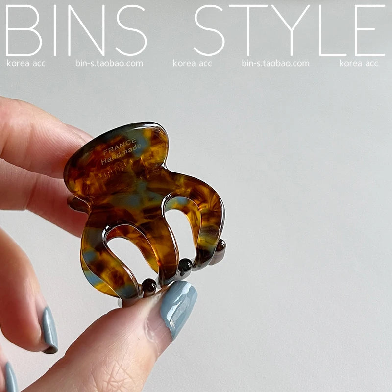 3cm Mini Hair Clip  Korean Style Fashion Cute ClawFor Fringe Kids Girls Bobby Pins for Pieces kawaii Hair Accessories Pumpkin