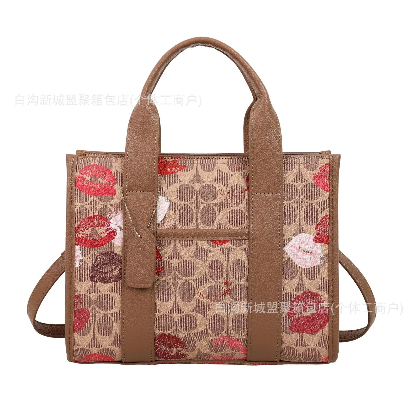 2025 New! Large Capacity Tote Bag - Simple Stylish, Cute Korean Style, Trendy Printed