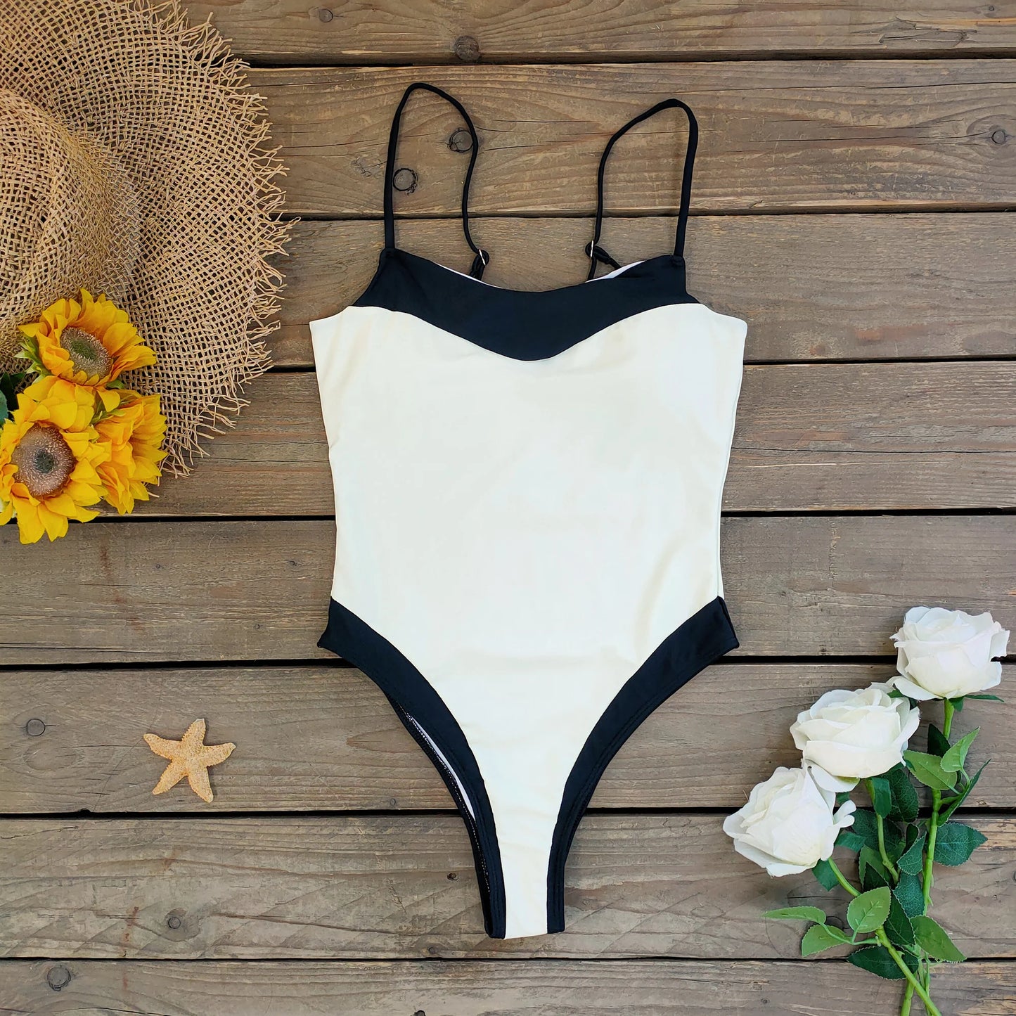 Patchwork Bikini Swimsuit High Waist Brazilan Bikini Set Swimwear for Women U Neck Bathing Suits Summer Female