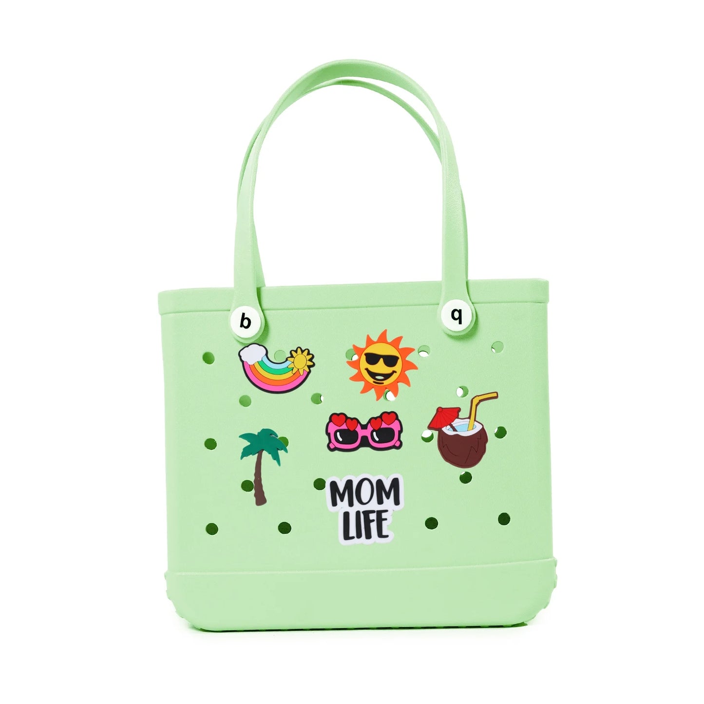 S M XL Eva Beach Bogs Bag Waterproof Extra Large Tote Bag Beach Basket Women Picnic Handbag 48cm XL Tote Bag Rubber shopping Bag