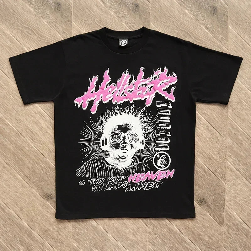 HS Like Heaven Tee ins. Same European and American fashion short-sleeved T-shirt