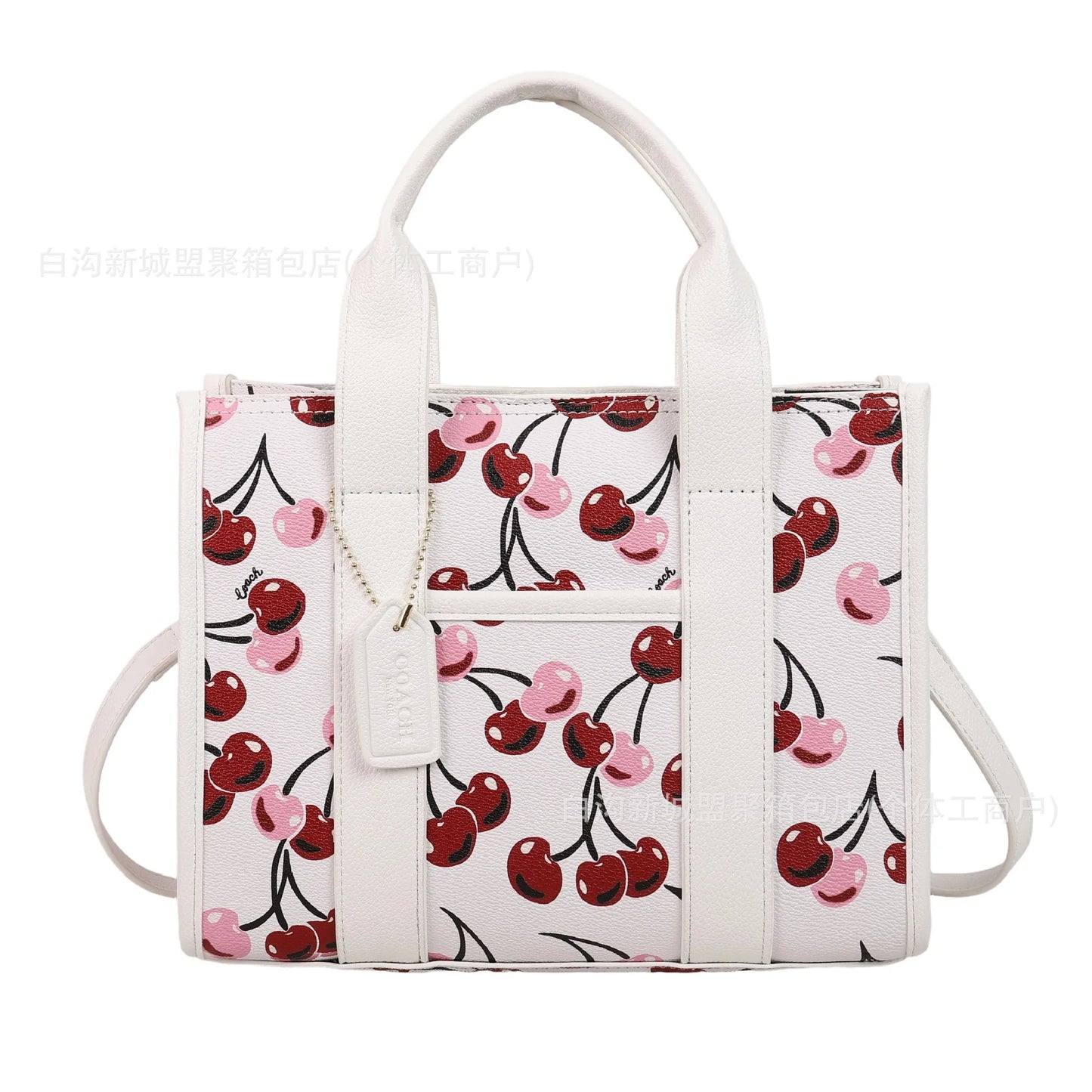 2025 New! Large Capacity Tote Bag - Simple Stylish, Cute Korean Style, Trendy Printed