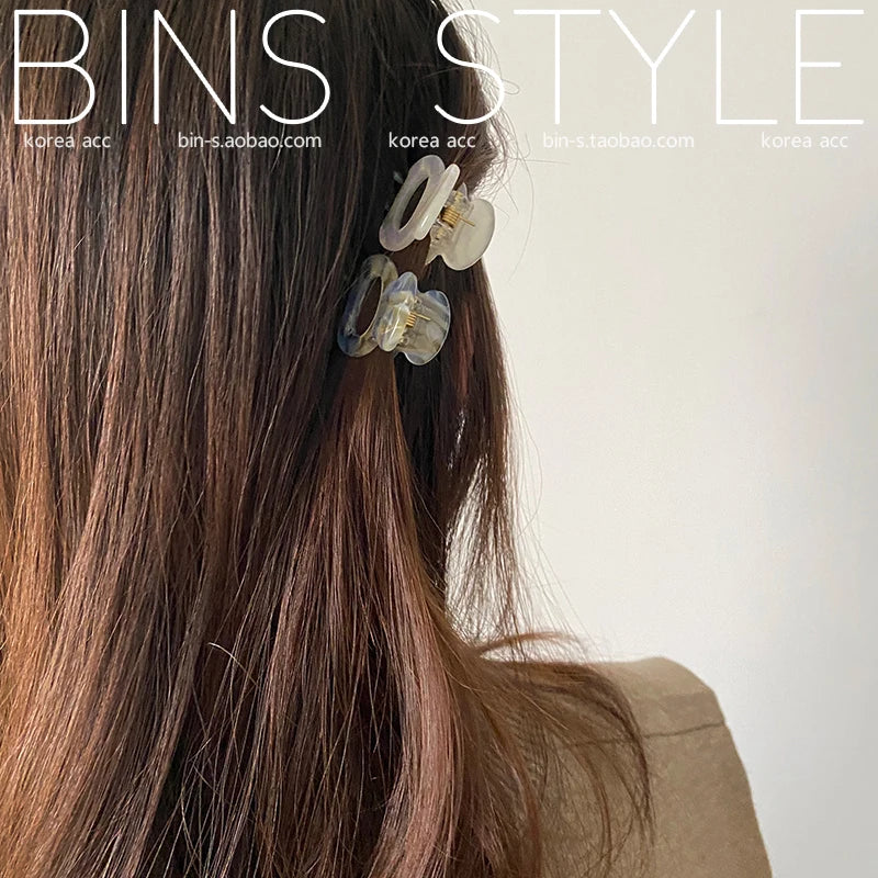 3cm Mini Hair Clip  Korean Style Fashion Cute ClawFor Fringe Kids Girls Bobby Pins for Pieces kawaii Hair Accessories Pumpkin