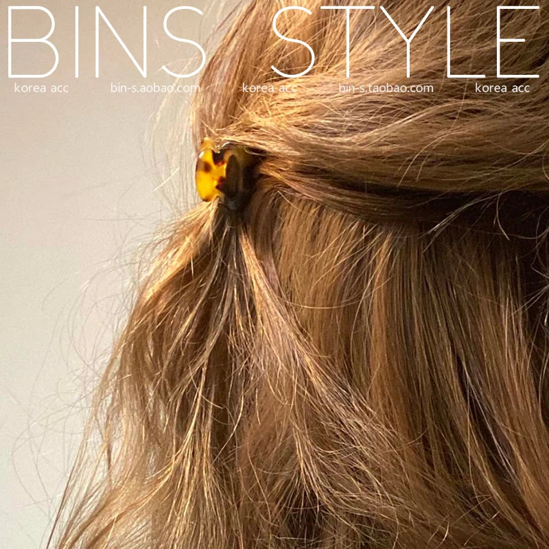 3cm Mini Hair Clip  Korean Style Fashion Cute ClawFor Fringe Kids Girls Bobby Pins for Pieces kawaii Hair Accessories Pumpkin