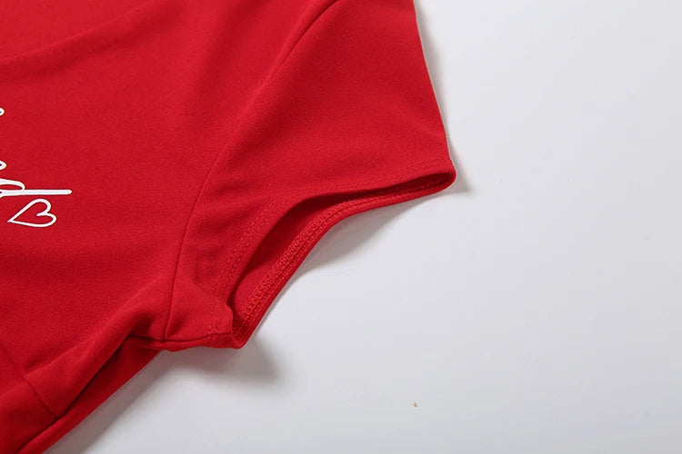 Weird Puss Sexy Letter Print T-Shirt Women Hollow Cheongsam Button V Neck Midnight Hottie Versatile Street Skinny Crop Tops