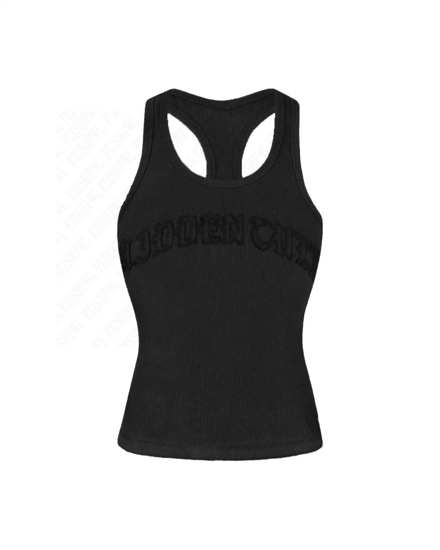 Y2k style cute Women's Sleeveless baby Tank Tops 2000s Punk Print Short Vest Tee Cool Street Fashion Gothic Women Clothing Emo