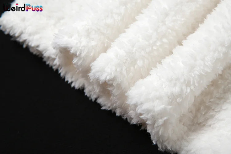 Weird Puss Furry Women 2 Piece Est Skinny Fall Elegant Slash Neck Crop Tops+Peach Hip Skirts Casual Matching Streetwear Outfits