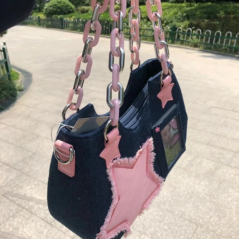 Jeans Women Underarm Shopper Totes Large Capacity Designer Hobo Shoulder Bag Luxury Women's Handbag Small Crossbody Bag