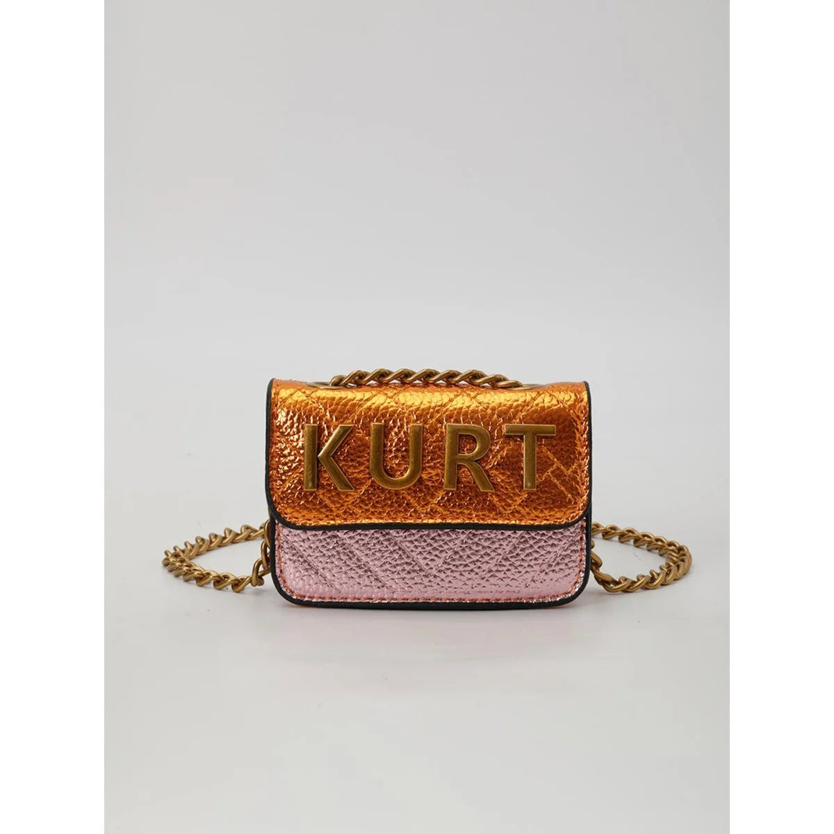Mini Magnetic Crossbody Bag – Letter Flap, Chain Strap, Zipper Closure. Multi-Color, Perfect for Casual, Office & Everyday Use.
