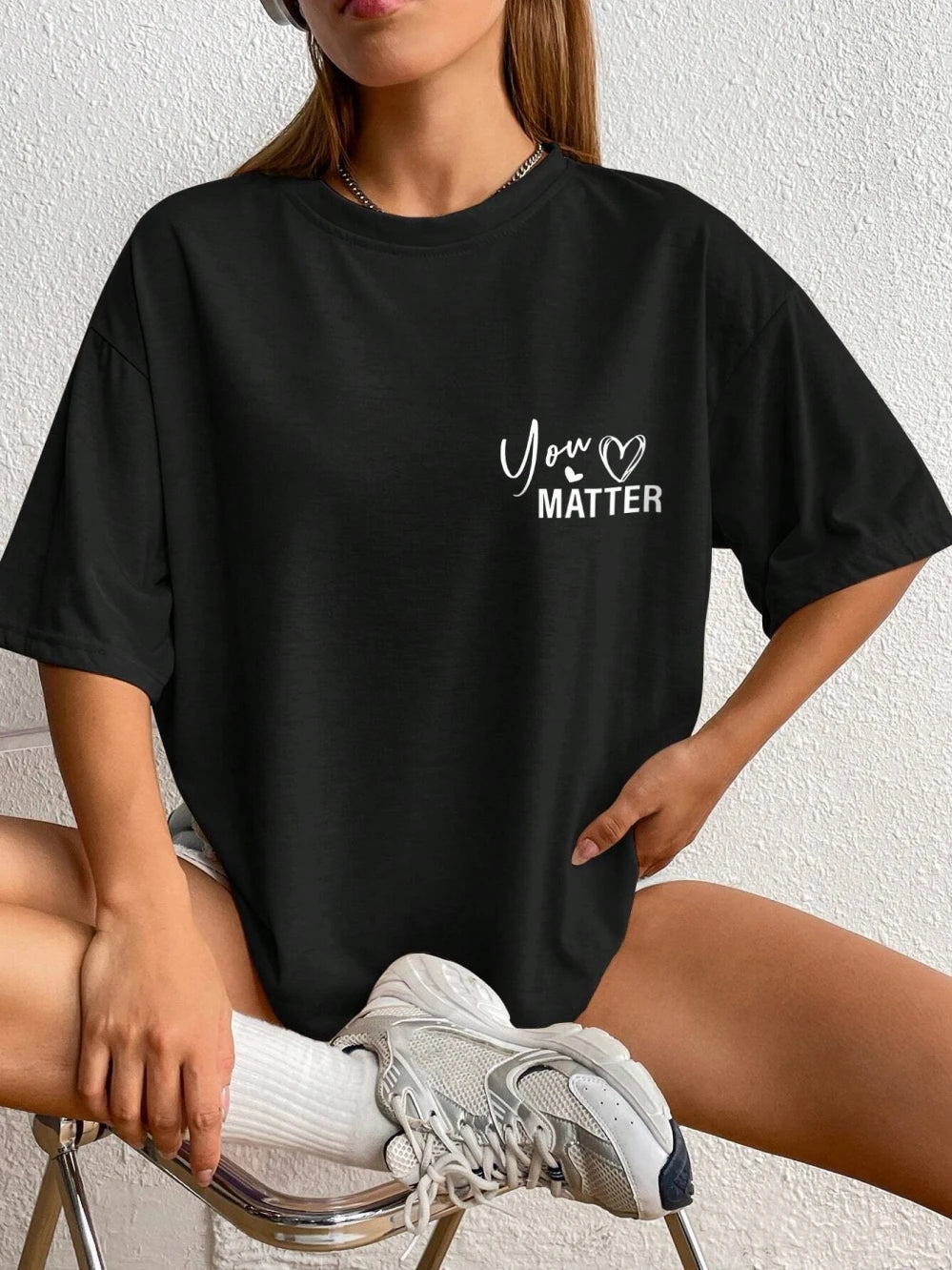 To The Person Behind Me: You Are Amaeing Women Tshirts Sport Casual T-Shirts Breathable Cotton Short Sleeve Oversized Tshirt