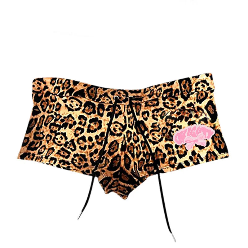 Fashion Y2K Letter print solid color shorts camouflage sexy fashion street casual super shorts cute goth summer mood girl shorts