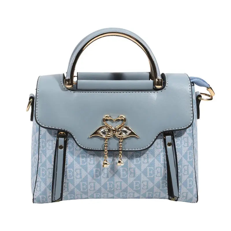 High Quality Bags Fashion Print Leather Shoulder Bag Luxury Design Shoulder Bag Elegant Small Square Bag