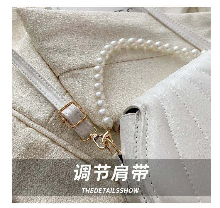 Korean-style Chic Single-shoulder Bag, Niche Trend Shell Bag, Fashionable and Simple Crossbody Bag 2025 Summer New Bag for Women