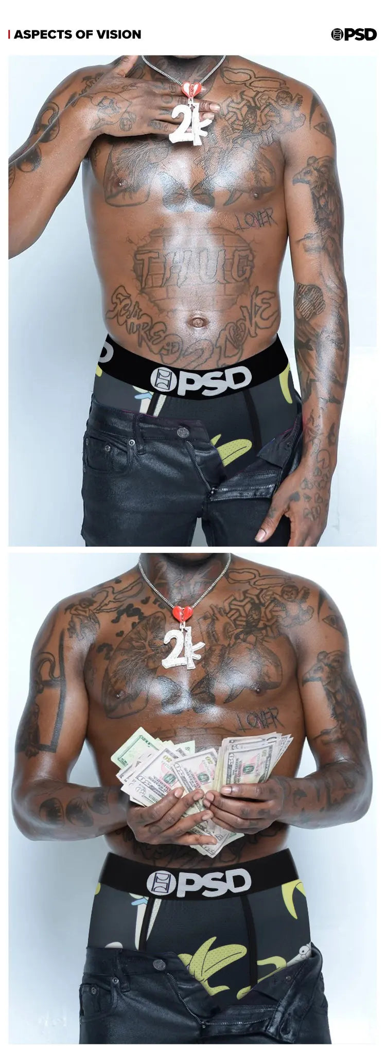 OZPSD Men Sexy Boxers Men Boxershorts Men's Printed Long Boxer Briefs Mens Underpants Plus Size Breathable Man Underwear Panties