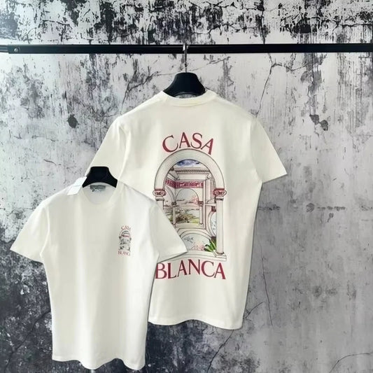 New 2025 Men's Women's Children's Cotton T-Shirt Fashion Trend Comfortable Casual Short Sleeve Letter Printed T-Shirt Y2K Tops