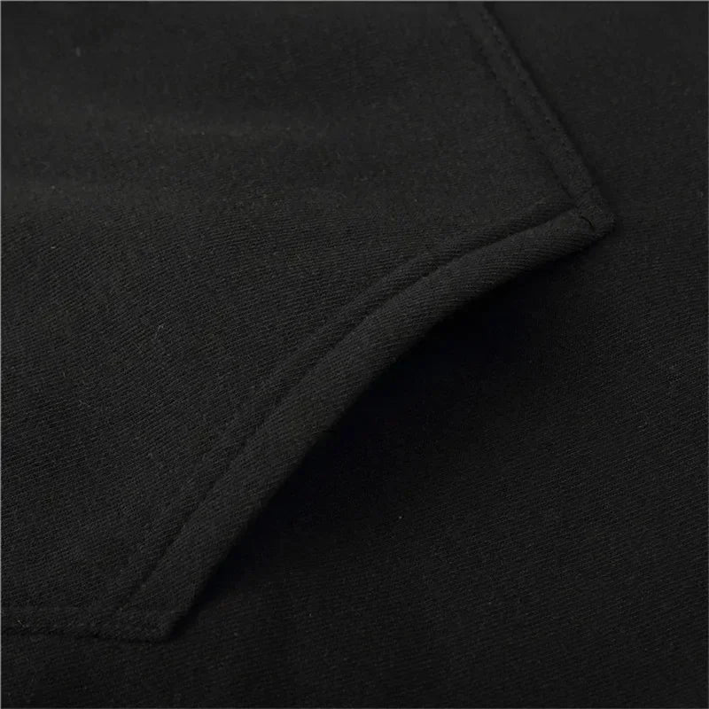 Men's Casual Hoodie Geometric Pattern Polyester Fiber Relaxed Fit Machine Washable Fashion Female Streetwear Long Sleeve Clothes