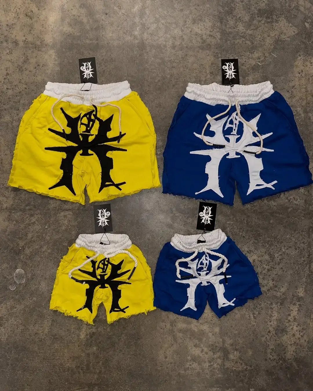 4evahavin Trendy Brand Harajuku Popular Shorts Embroidery Casual Cotton Shorts Men Women Street Hip Hop Oversize Sports Shorts